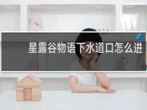 星露谷物语下水道口怎么进