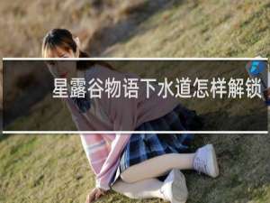 星露谷物语下水道怎样解锁