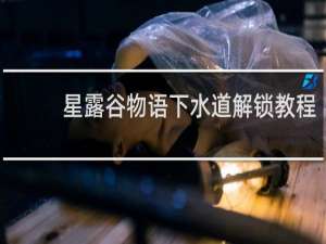 星露谷物语下水道解锁教程