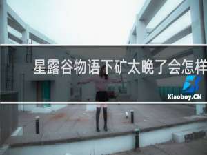 星露谷物语下矿太晚了会怎样