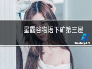 星露谷物语下矿第三层
