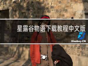 星露谷物语下载教程中文版