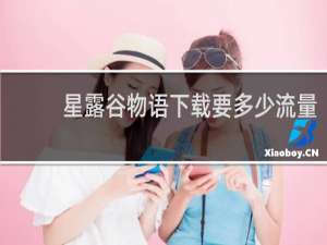 星露谷物语下载要多少流量