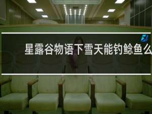 星露谷物语下雪天能钓鲶鱼么