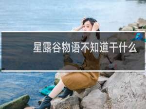 星露谷物语不知道干什么