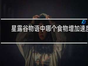 星露谷物语中哪个食物增加速度