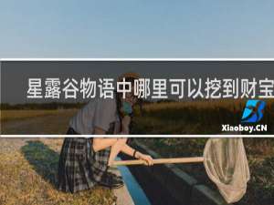 星露谷物语中哪里可以挖到财宝箱