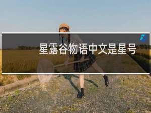 星露谷物语中文是星号