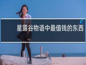 星露谷物语中最值钱的东西