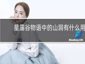 星露谷物语中的山洞有什么用