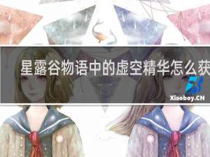 星露谷物语中的虚空精华怎么获得