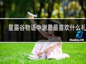 星露谷物语中谢恩最喜欢什么礼物