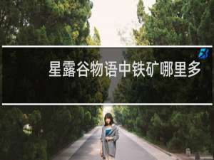 星露谷物语中铁矿哪里多