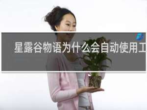 星露谷物语为什么会自动使用工具
