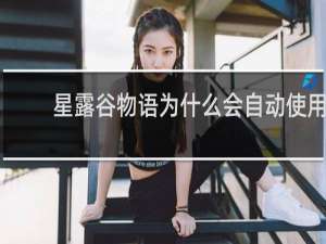 星露谷物语为什么会自动使用