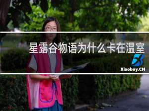 星露谷物语为什么卡在温室