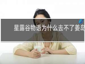星露谷物语为什么去不了姜岛
