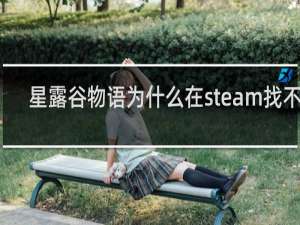 星露谷物语为什么在steam找不到