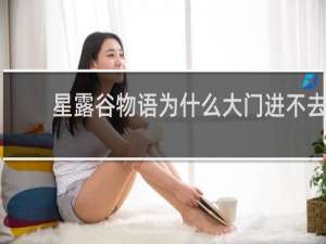 星露谷物语为什么大门进不去