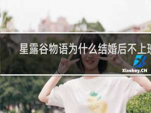 星露谷物语为什么结婚后不上班