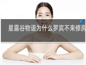星露谷物语为什么罗宾不来修房子