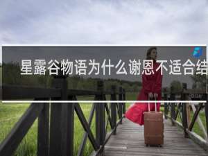 星露谷物语为什么谢恩不适合结婚