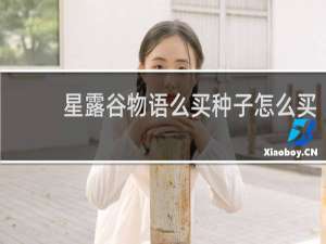 星露谷物语么买种子怎么买