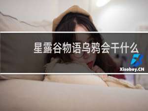 星露谷物语乌鸦会干什么