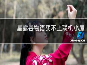 星露谷物语买不上联机小屋