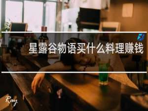 星露谷物语买什么料理赚钱