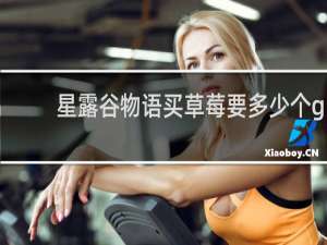 星露谷物语买草莓要多少个g
