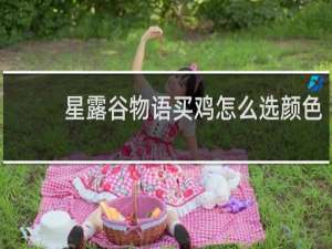 星露谷物语买鸡怎么选颜色