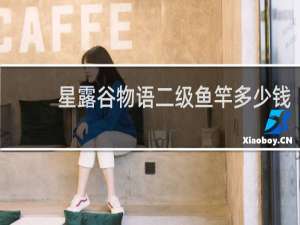 星露谷物语二级鱼竿多少钱