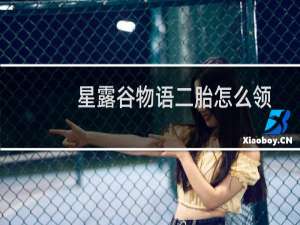 星露谷物语二胎怎么领