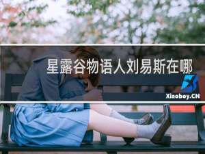 星露谷物语人刘易斯在哪