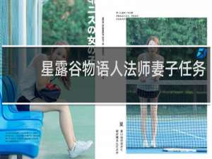 星露谷物语人法师妻子任务