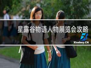 星露谷物语人物展览会攻略