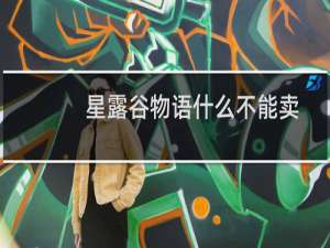 星露谷物语什么不能卖