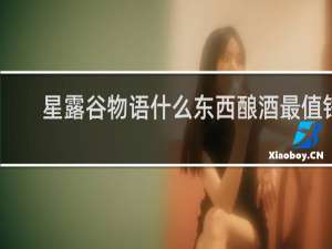 星露谷物语什么东西酿酒最值钱