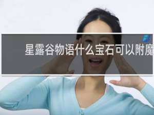 星露谷物语什么宝石可以附魔