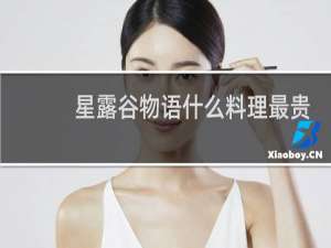 星露谷物语什么料理最贵