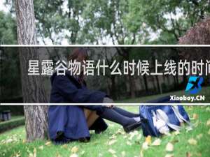 星露谷物语什么时候上线的时间