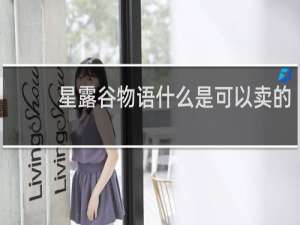 星露谷物语什么是可以卖的
