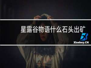 星露谷物语什么石头出矿