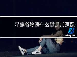 星露谷物语什么键是加速跑