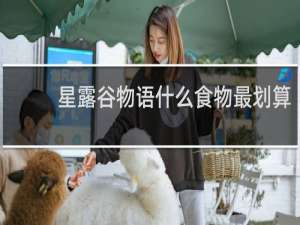 星露谷物语什么食物最划算