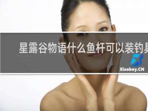 星露谷物语什么鱼杆可以装钓具