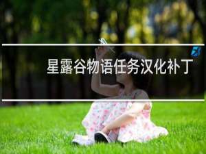 星露谷物语任务汉化补丁