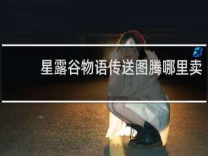 星露谷物语传送图腾哪里卖