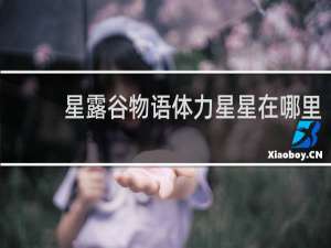星露谷物语体力星星在哪里